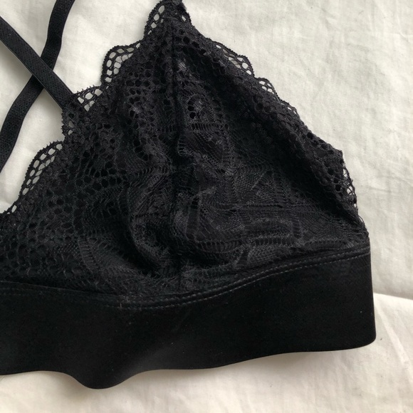 LACE BLACK BRALETTE - Picture 5 of 6